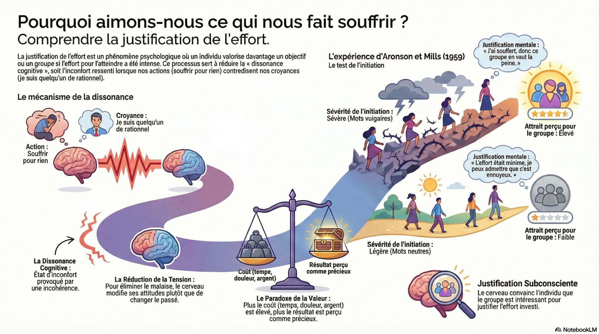 La justification de l’effort