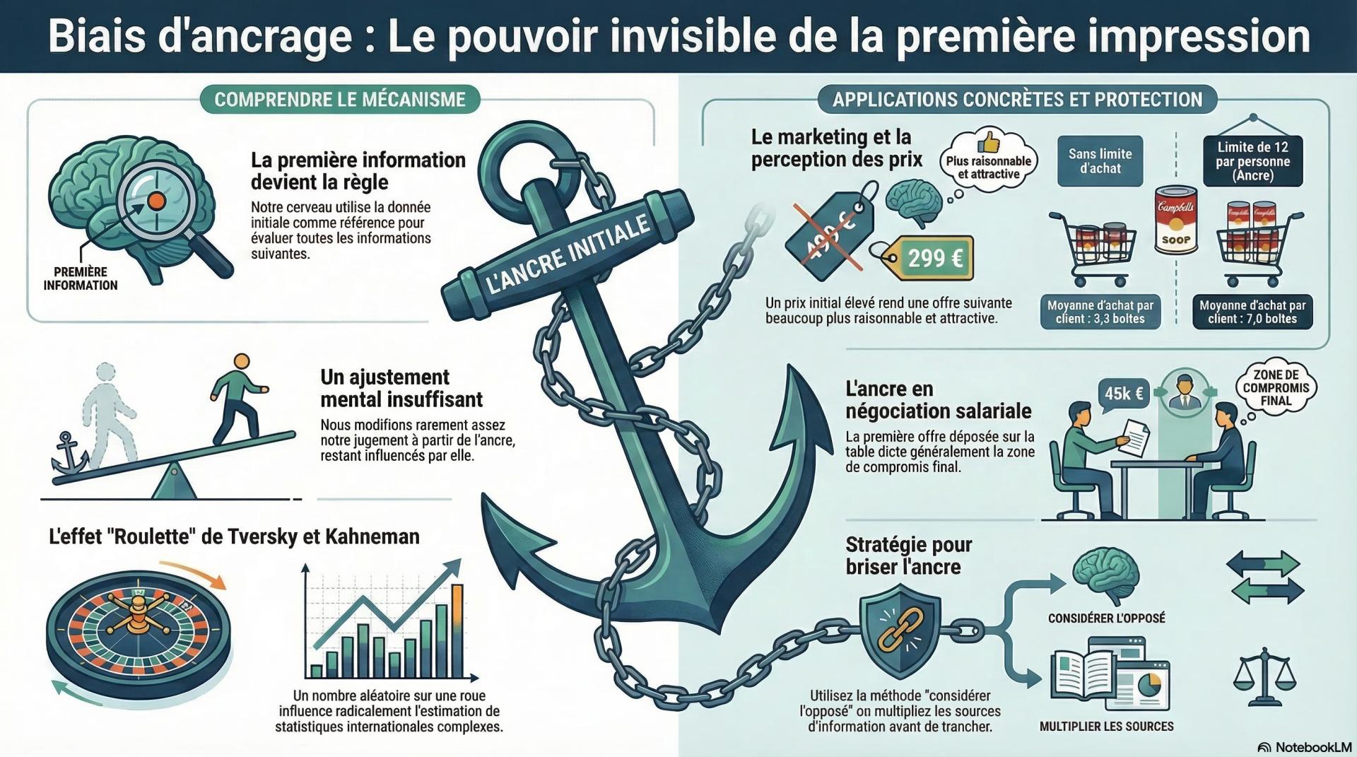 Le biais d'ancrage