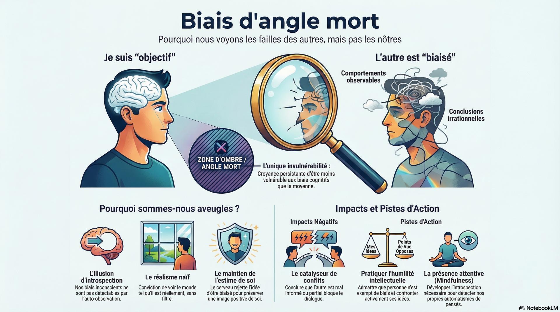 Le biais d'angle mort