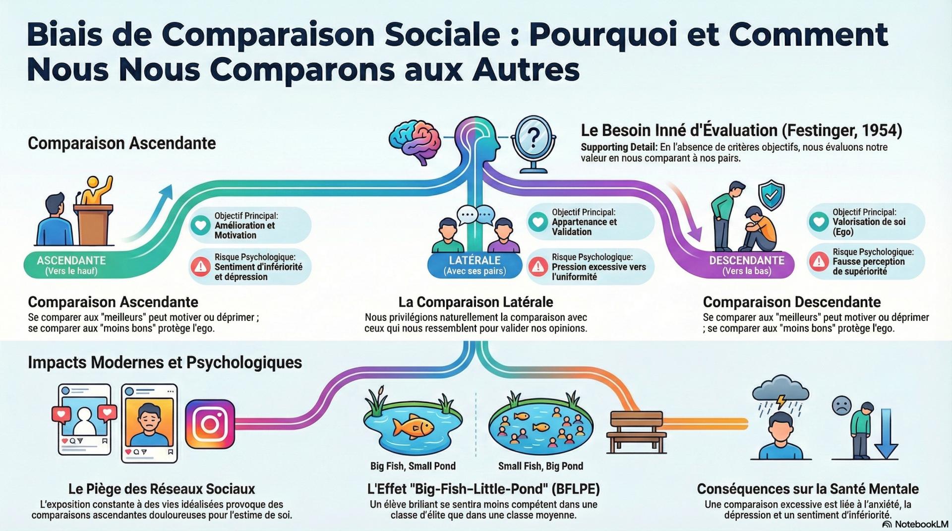 Le biais de comparaison sociale